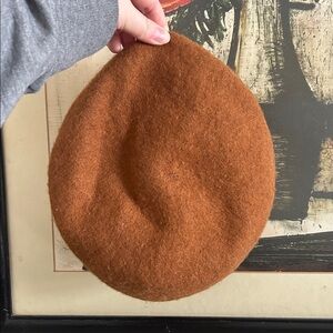 GAP Brown Orange Beret